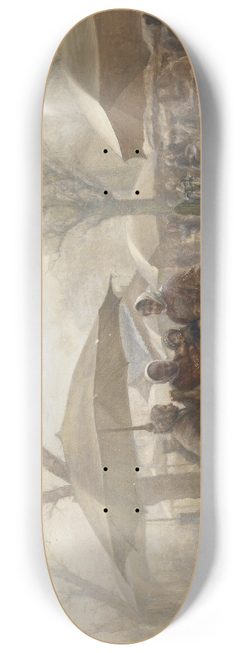 Carl Massmann - Am Markt 8.25 inch art skate deck