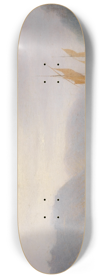 Carl Morgenstern - Mittagssonne St. Goarshausen 8.25 inch art skate deck