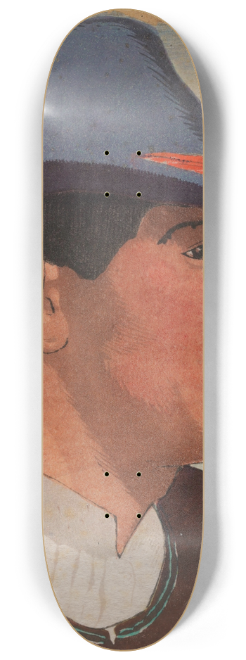 Carl Moser - Sarner 8.25 inch art skate deck