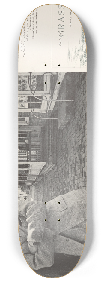 Carl Mydans - Conrad Richter: great authors from the Time Reading Program 8.25 inch art skate deck