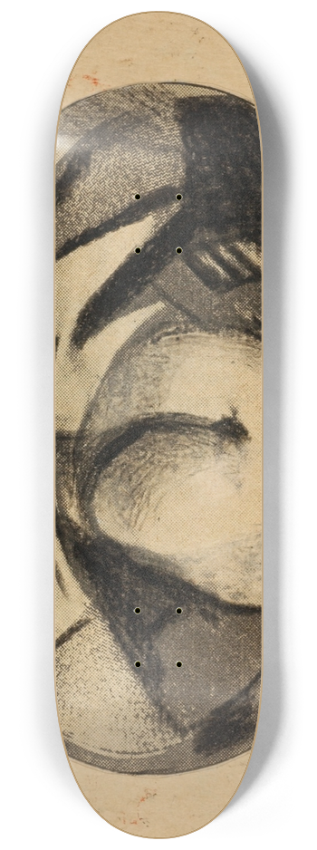 Carl Newman - Abstract 8.25 inch art skate deck