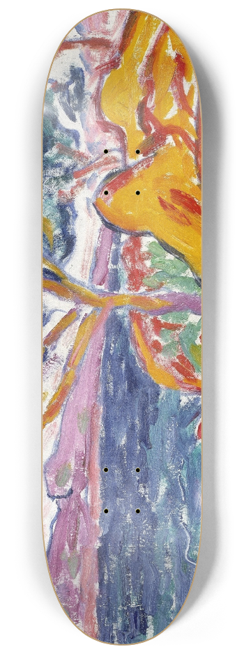 Carl Newman - Landscape 8.25 inch art skate deck