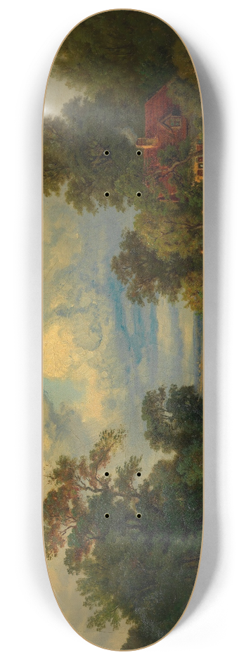 Franz Barbarini - Partie bei Neunkirchen 8.25 inch art skate deck