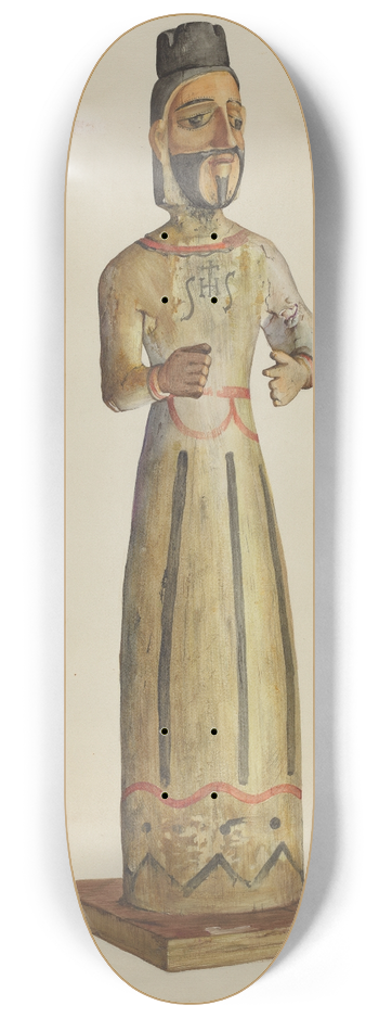 Carl O'Bergh - Bulto (St. Ignatius) 8.25 inch art skate deck