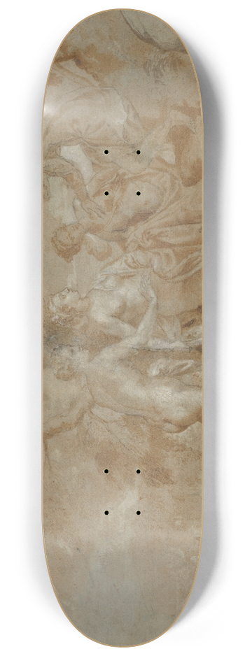 Carlo Caliari - The Judgment of Paris 8.25 inch art skate deck