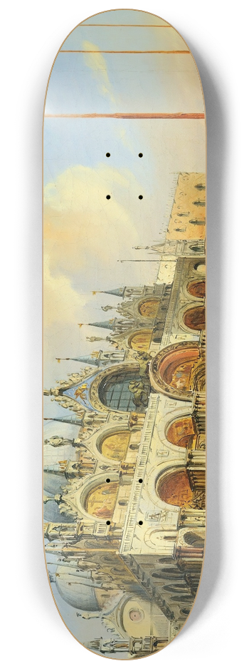 Carlo Grubacs - Saint Marks Basilica, Venice 8.25 inch art skate deck