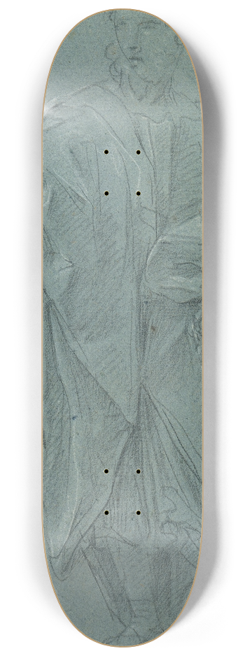 Carlo Maratti - Study for a Statue of the Apostle Peter 8.25 inch art skate deck