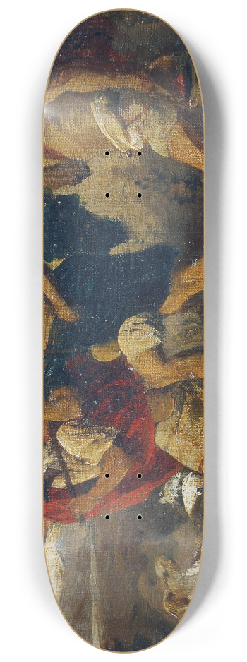 Carl Rahl - Die Kundschafter mit der Traube 8.25 inch art skate deck