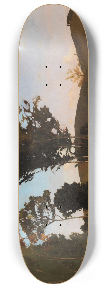 Carl Schuch - Waldrand bei Purkersdorf 8.25 inch art skate deck