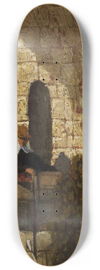 Carl Spitzweg - Der Student im Karzer 8.25 inch art skate deck