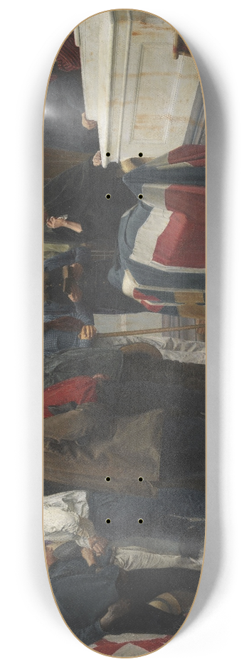 Carl Sundt-Hansen - Burial at Sea 8.25 inch art skate deck