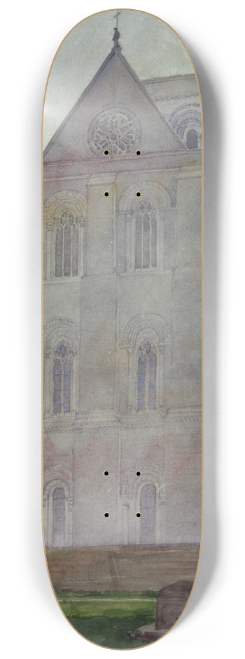 Cass Gilbert - North Transept, Winchester Cathedral, England 8.25 inch art skate deck