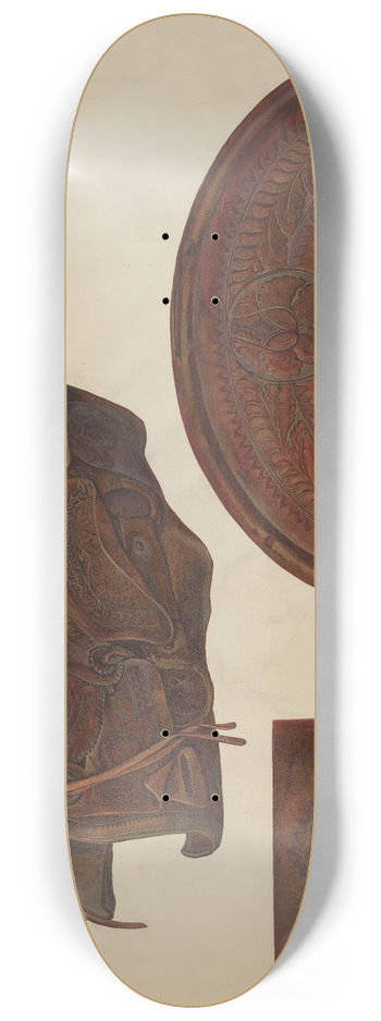 Cecil Smith - Double Rig Saddle 8.25 inch art skate deck