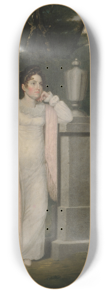 Cephas Thompson - Mrs. Cephas Thompson (Olivia Leonard) 8.25 inch art skate deck