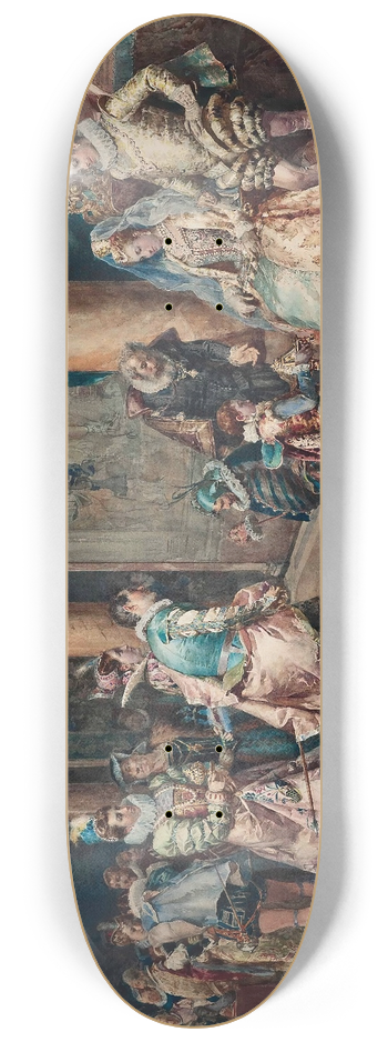 Cesare Auguste Detti - The presentation 8.25 inch art skate deck