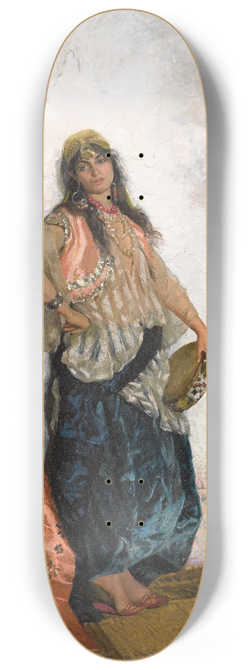 Cesare Biseo - Orientalische Tnzerin 8.25 inch art skate deck