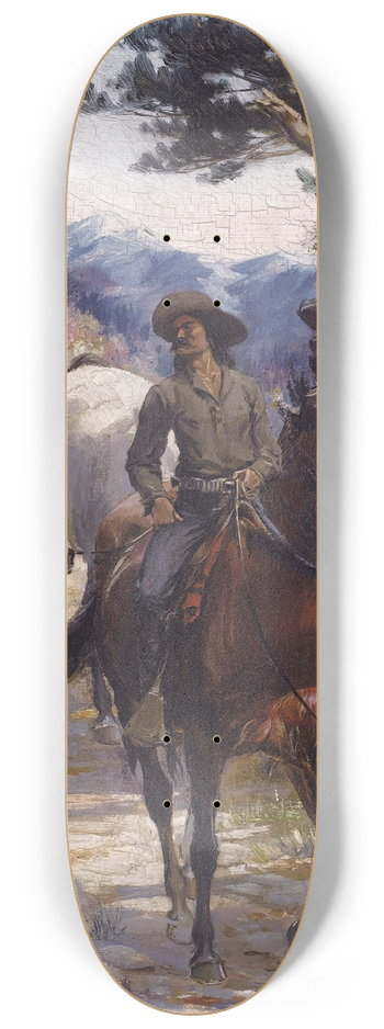 Charles Abel Corwin - Bandit 8.25 inch art skate deck