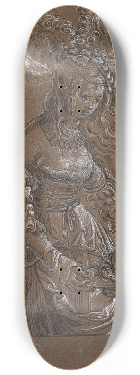 Albrecht Altdorfer - Salome with the Head of St. John the Baptist 8.25 inch art skate deck