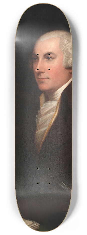 Charles Bird King - Joshua Johnson 8.25 inch art skate deck