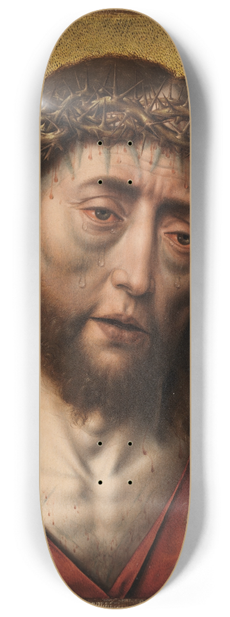 Albrecht Bouts - Christus mit der Dornenkrone 8.25 inch art skate deck