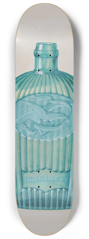 Charles Caseau - Flask 8.25 inch art skate deck