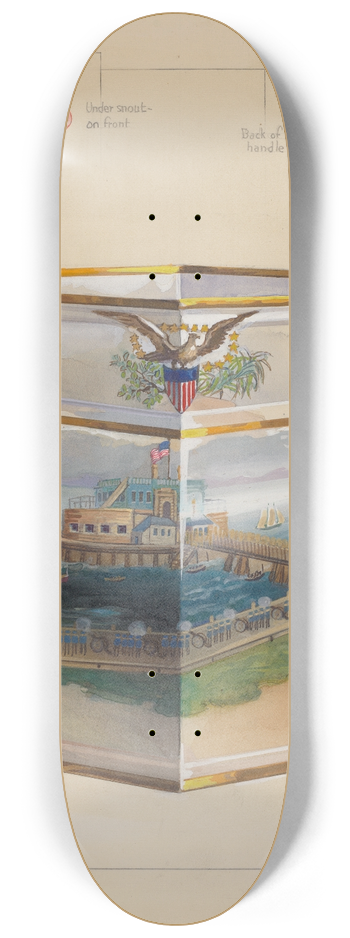 Charles Caseau - Pitcher 8.25 inch art skate deck