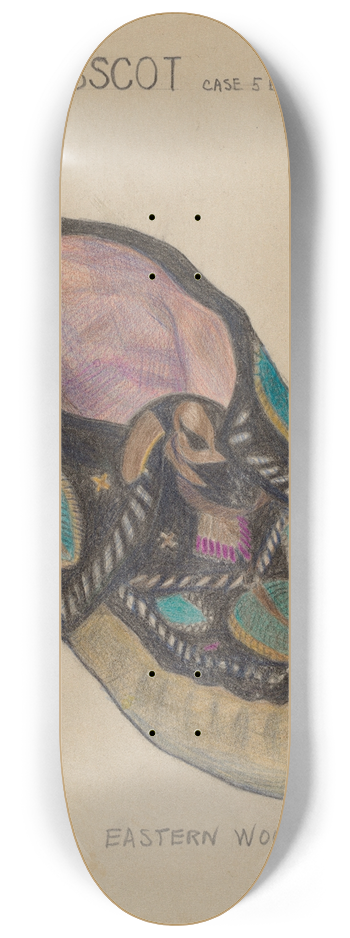 Charles Charon - Moccasin 8.25 inch art skate deck