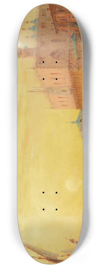 Charles Clement Calderon - Venice By Sundown 8.25 inch art skate deck