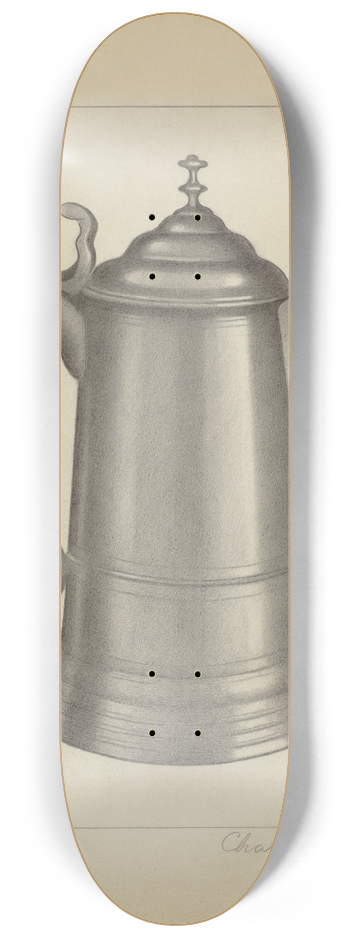 Charles Cullen - Pewter Tankard 8.25 inch art skate deck
