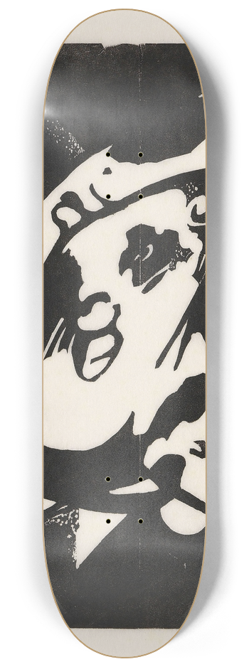 Franz Marc - Der Stier 8.25 inch art skate deck