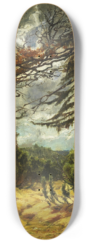 Franz Marc - Eichenstmme im Vorfrhling 8.25 inch art skate deck