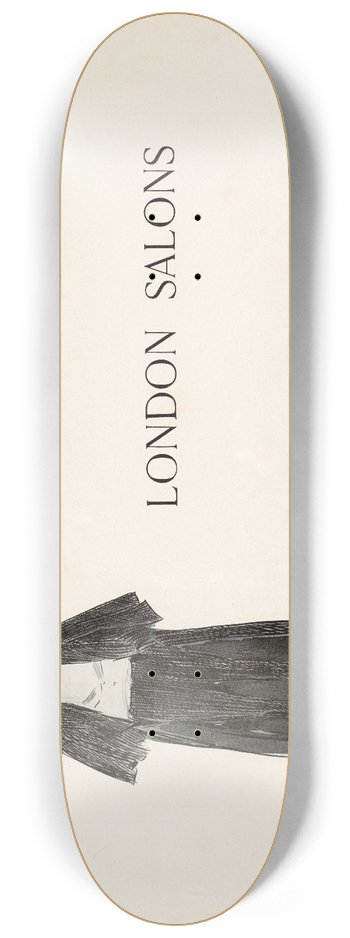 Charles Dana Gibson - London Salons 8.25 inch art skate deck