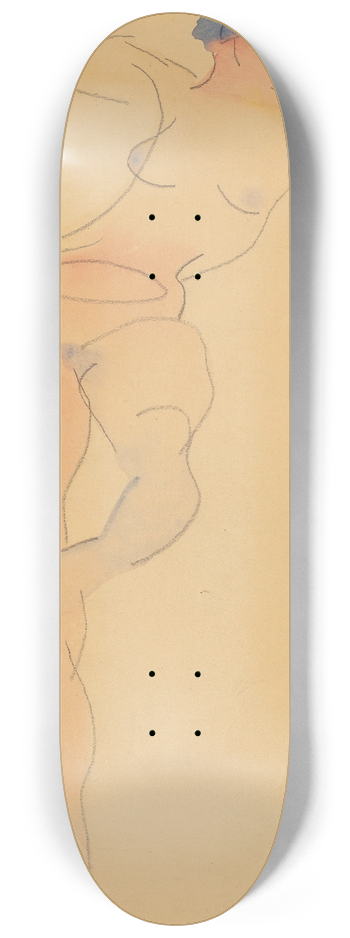 Charles Demuth - Female Nude 8.25 inch art skate deck