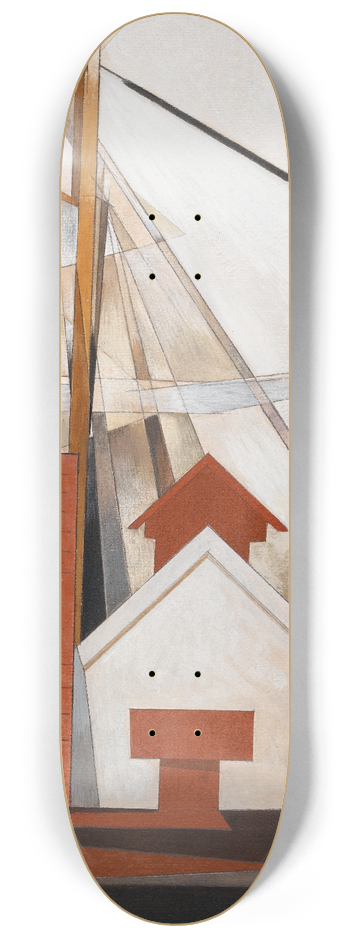Charles Demuth - Masts 8.25 inch art skate deck