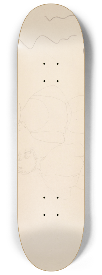 Charles Demuth - Two Woman Bathers Seen fromBehind 8.25 inch art skate deck