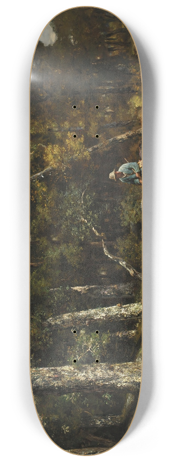Charles Emile Jacque - The Flock 8.25 inch art skate deck
