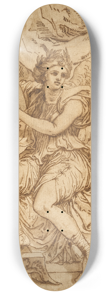 Charles Errard - Allegory in Honor of Jean-Baptiste Colbert 8.25 inch art skate deck