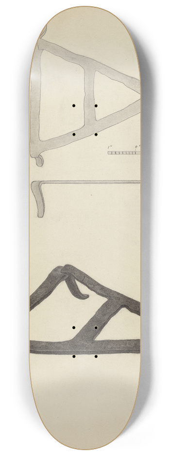Charles Garjian - Trivet 8.25 inch art skate deck