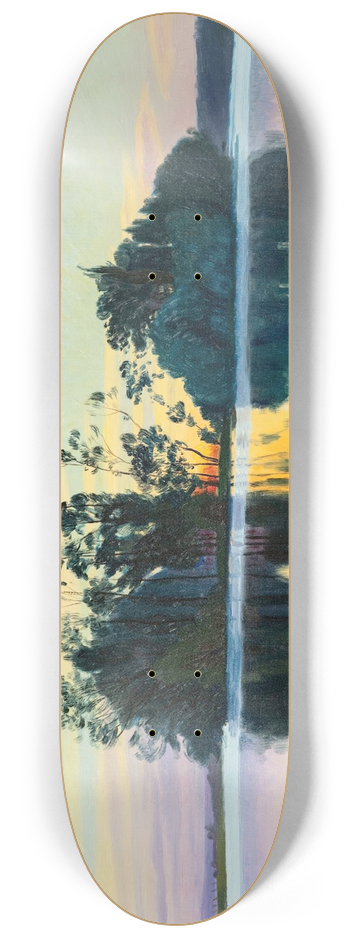 Charles Guilloux - Le Lac glac 8.25 inch art skate deck