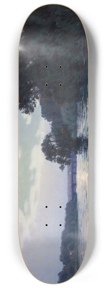 Charles Guilloux - Lever de soleil sur la Seine 8.25 inch art skate deck