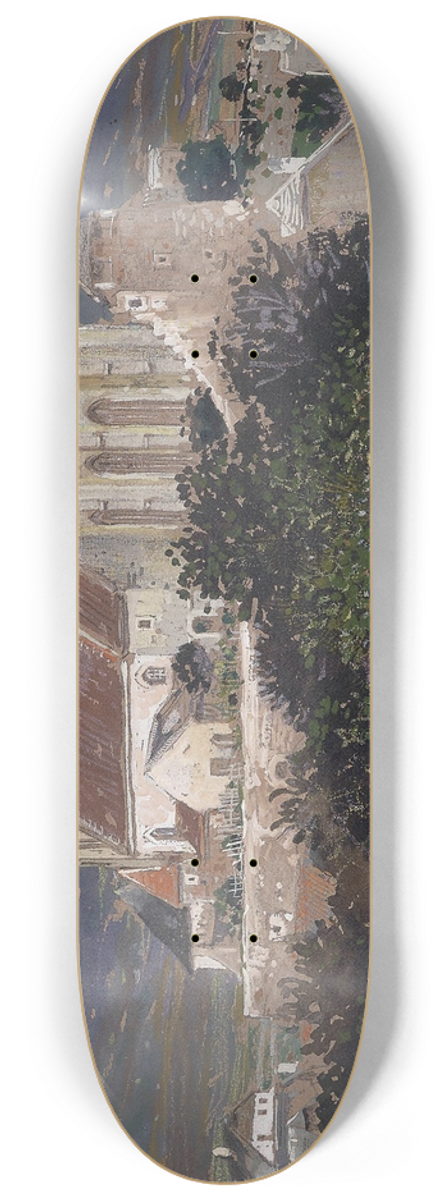 Franz Poledne - Weienkirchen in der Wachau 8.25 inch art skate deck