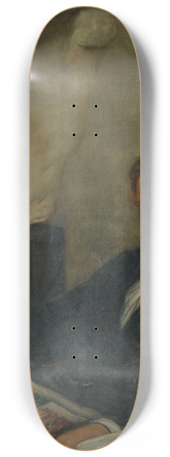 Charles Haslewood Shannon - Self-portrait 8.25 inch art skate deck