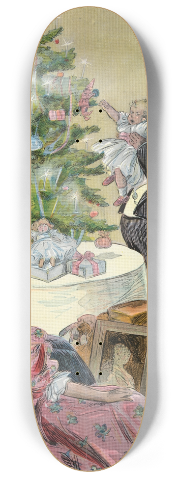 Charles Jay Taylor - He laughs best who laughs last 8.25 inch art skate deck