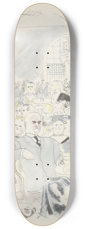 Charles Laborde - Les Nations  Paris 8.25 inch art skate deck