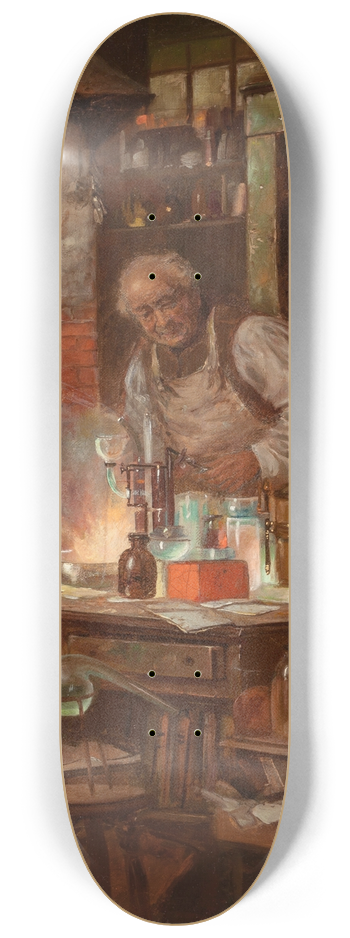 Charles Louis Mller - The Chemist 8.25 inch art skate deck