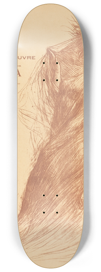 Charles-Lucien Landre - Fausta 8.25 inch art skate deck