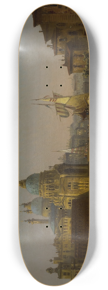 Charles Marchand - View of Venice 8.25 inch art skate deck