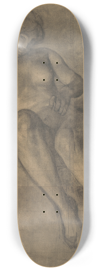 Charles Mertens - Figure Study 8.25 inch art skate deck