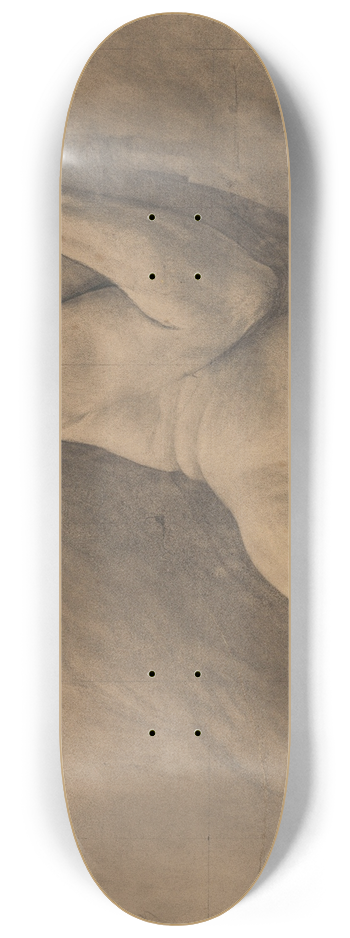 Charles Mertens - Figure Study 8.25 inch art skate deck