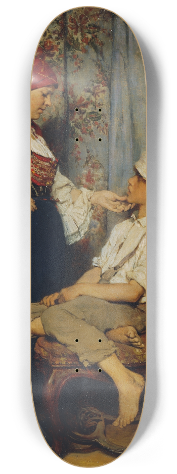 Franz Rumpler - Der kleine Patient 8.25 inch art skate deck